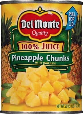 Pineapple Chunks In Its Own 100% Juice