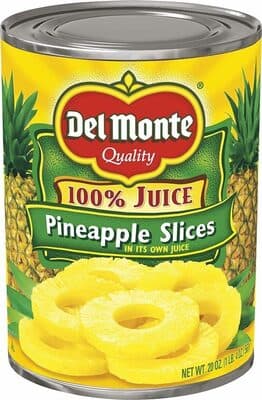 Pineapple Slices In Its Own 100% Juice