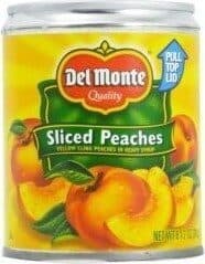 Sliced Peaches Yellow Cling Peaches in Heavy Syrup