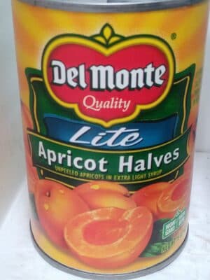 DEL MONTE, LITE APRICOT HALVES