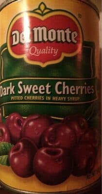 Dark Sweet Cherries Pitted Cherries in Heavy Syrup