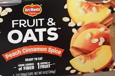 Fruit & Oats, Peach Cinnamon Spice