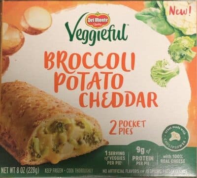 Broccoli Potato Cheddar Pocket Pies
