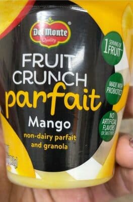 Mango Fruit Crunch Parfait