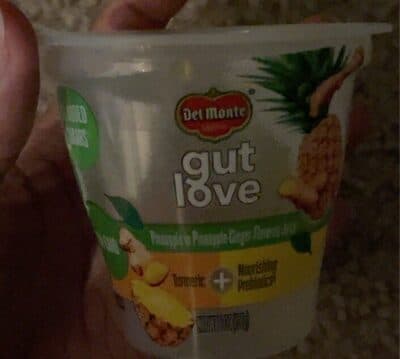 Pineapple in Pineapple Ginger Flavored Gut Love Juice