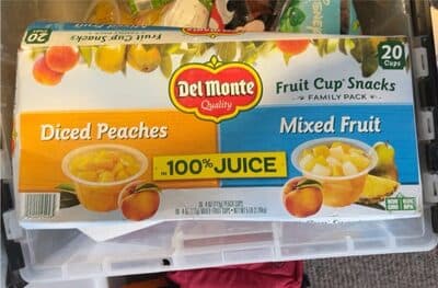 Fruit Cup Snacks