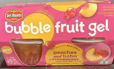 Bubble Fruit Gel