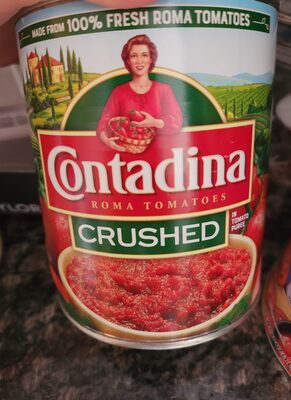 CRUSHED ROMA STYLE TOMATOES IN TOMATO PUREE