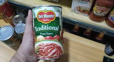 Del Monte Pasta Sauce Traditional
