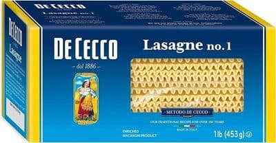 Dececco Pasta Lasagna
