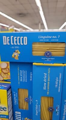 ENRICHED MACARONI PRODUCT, LINGUINE NO. 7
