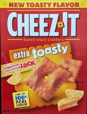 Cheez It Extra Toasty Cheddar Jack