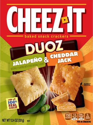 Jalapeno & Cheddar Jack Flavored Baked Snack Crackers