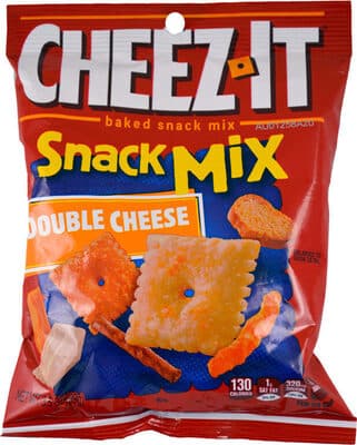 Double Cheese Baked Snack Mix