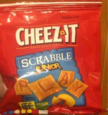 Scrabble Baked Snack Crackers