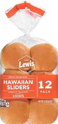 Hawaiian Sliders Special Recipe Buns