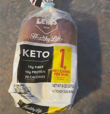 Healthy Life Keto Hot Dog Buns