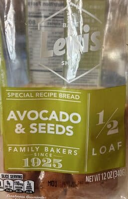 Avocado & Seeds Bread