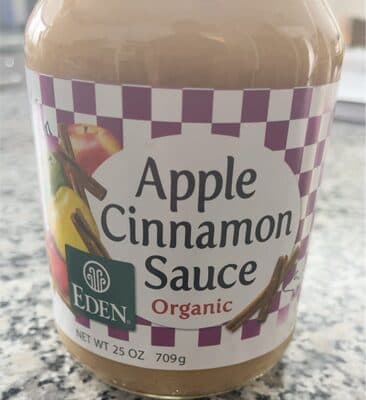 Apple Cinnamon Organic Sauce