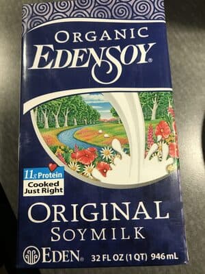 Organic Edensoy Original Soy Milk