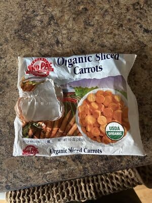 Organic Sliced Carrots