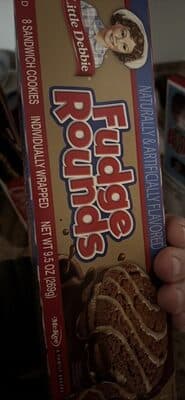 Little Debbie, Fudge Rounds Snack Cookies