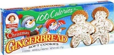 Christmas Gingerbread Soft Cookies