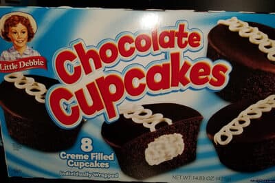 Creme Filled Cupcakes