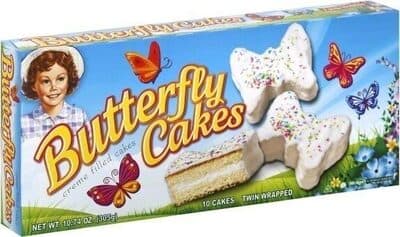 Creme Filled Butterfly Cakes