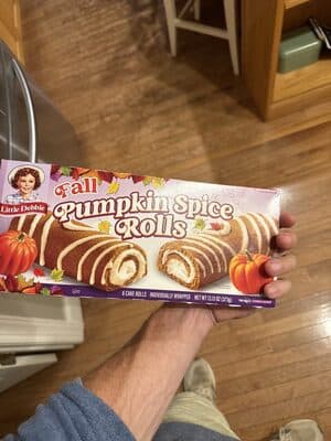 Pumpkin Spice Cake Rolls
