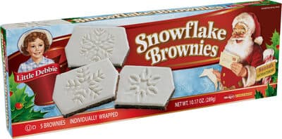 Snowflake Brownies
