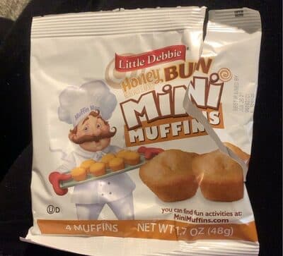 Mini Muffins - Honey Bun
