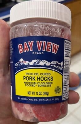Pickled Cured Pork Hocks