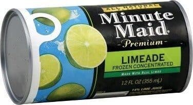Limeade Frozen Concentrated