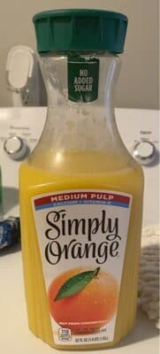 Medium Pulp Orange Juice
