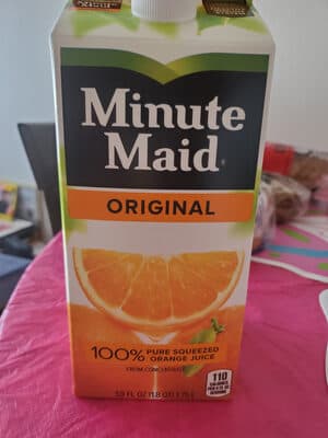 100% ORANGE JUICE, ORIGINAL