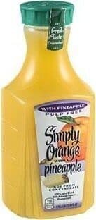 Simply Orange with Pineapple