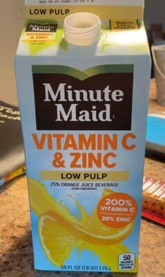 Orange Juice Beverage