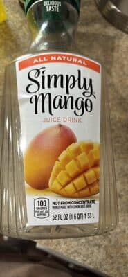 Simply Mango Juice Drink