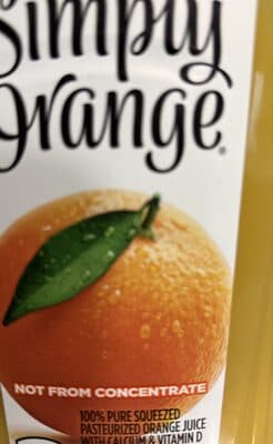 Simple Orange Medium Pulp