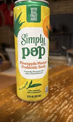 Pineapple Mango Prebiotic Soda