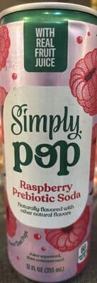 Raspberry Prebiotic Soda