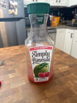 Limeade With Cherry