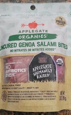 Uncured Genoa Salami Bites