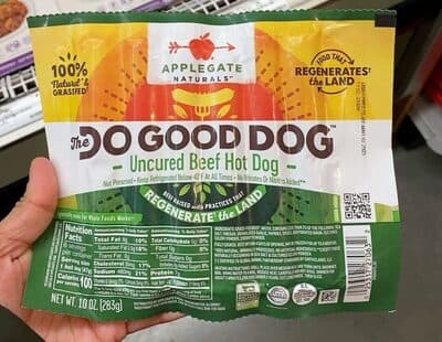Uncured Beef Hot Dog
