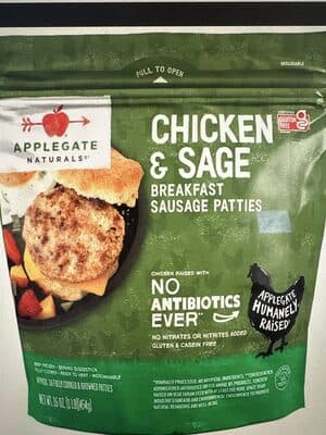 Chicken & Sage Breakfast Sausage Patties
