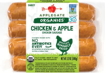 Sweet Chicken & Apple Sausage
