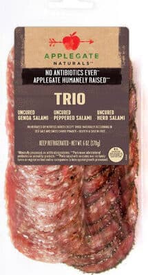 Uncured Genoa, Peppered & Herb Salami Trio