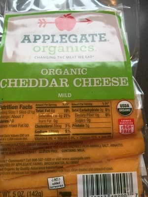 Mild Cheddar Organic Cheese