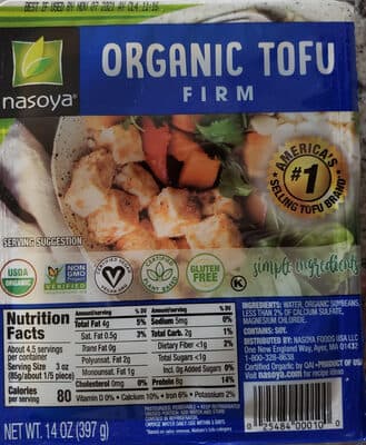 Organic Tofu Firm